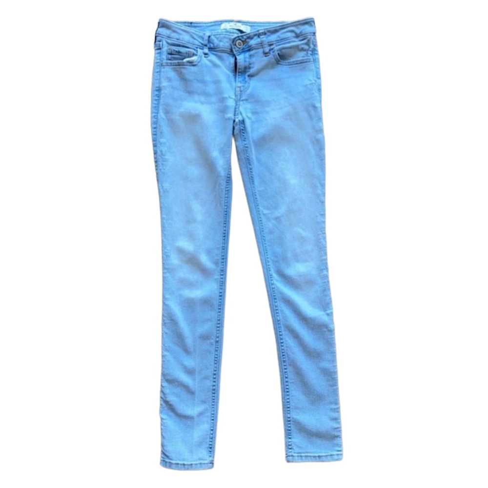 Hollister light blue denim skinny jeans size 1/25